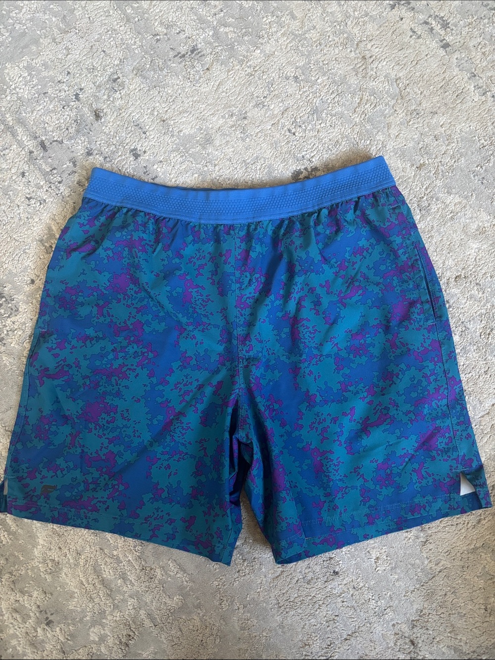 Fanatics Blue and Purple Athletic Shorts